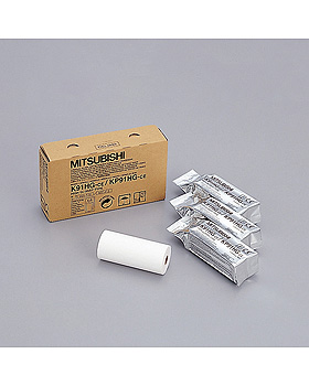 Printerpapier KP-91 HG, 4 Rollen, Mitsubishi, medishop.de