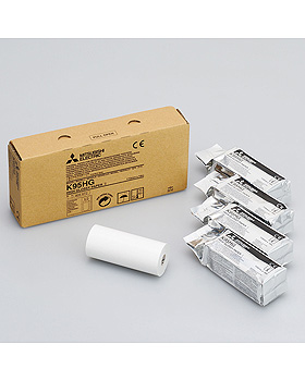Printerpapier K-95 HG, 5 Rollen, Mitsubishi, medishop.de