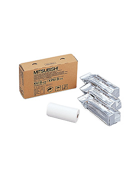 Printerpapier KP-61B, 4 Rollen, Mitsubishi, medishop.de