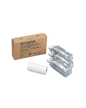 Printerpapier KP-65 HM, 4 Rollen, Mitsubishi, medishop.de