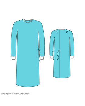 OP-Mntel Standard L-L 131cm (20 Stck.) mit 2 Handtchern und Einschlagtuch, 2 Packungen, Mlnlycke Health Care, medishop.de