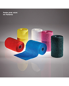ELASTUS-active Fixierbinden Farbmix, 4,6 m x 15 cm (2 x 12 Stck.), Most Active, medishop.de