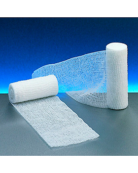 ELASTUS-mull gekreppt Mullfixierbinden wei, 4 m x 4 cm (20 Stck.), Most Active, medishop.de