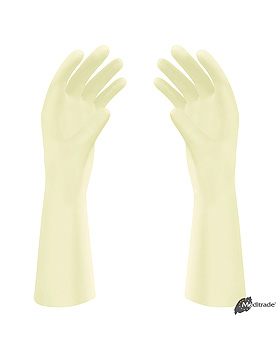 Gentle Skin Premium OP-Handschuhe Latex, PF, steril, Gr. 7,5 (50 Paar), Meditrade, medishop.de