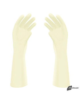 Reference OP-Handschuhe Latex, leicht gepudert, steril, Gr. 7,5 (50 Paar), Meditrade, medishop.de