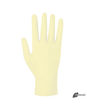 Gentle Skin sensitive U.-Handschuhe Latex, PF,  Gr. S, unsteril (100 Stck.), Meditrade, medishop.de