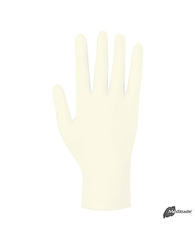 Gentle Skin grip U.-Handschuhe Latex, PF, Gr. S, unsteril (100 Stck.), Meditrade, medishop.de