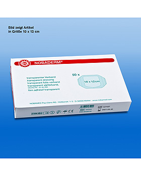 NOBADERM Folienverband steril 10 x 12 cm (50 Stck.), Noba Verbandmittel, medishop.de