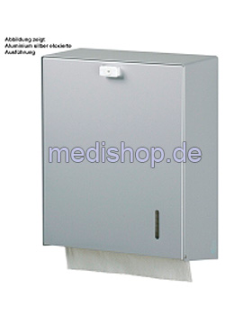 ingo-man Papierhandtuchspender HS 31 A mit Metall-Frontplatte, Ophardt Product, medishop.de