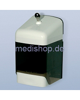 ingo-top R 15 Seifenspender 1500 ml wei und dunkel-transparent, Kunststoff,, Ophardt Product, medishop.de