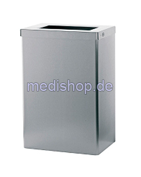 SanTRAL Abfallbox EBU 50 E ST 50 Ltr. Edelstahl geschliffen, Ophardt Product, medishop.de