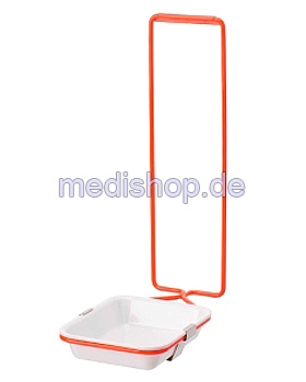 ingo-man Schalenhalter SH T 26 fr 1000 ml Spender, leuchtrot, Ophardt Product, medishop.de