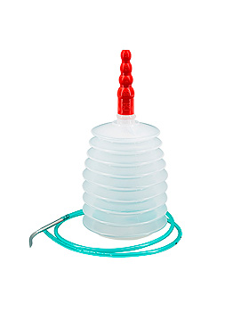 Ori-Mini-Pack-Set 150 ml, Ch. 8, Drainageanschluss (Abschneideverbinder), 15 Stck, Oriplast, medishop.de