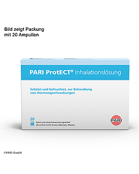 PARI Protect Inhalationslsung (20 Ampullen  2,5 ml), Pari, medishop.de