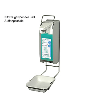 Auffangschale mit Schalenhalter fr Wandspender ELS 500 ml, B.Braun, medishop.de