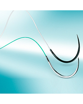PremiCron DS 19, 3/0=2 Nahtmaterial grün, Fadenlänge 45 cm (36 Stck.), B.Braun, medishop.de