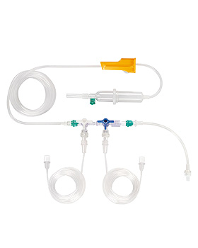 TIVA-Set Infusionssystem, 2-fach mit 2 Anschlussleitungen (10 Stck.), B.Braun, medishop.de