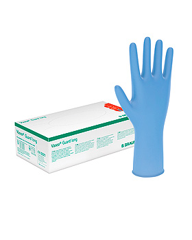 Vasco Guard long U.-Handschuhe, PF, Gr. S, unsteril (100 Stck.), B.Braun, medishop.de