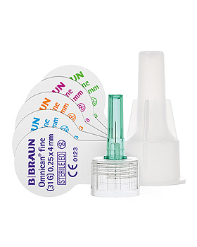 Omnican fine Pen-Kanlen 0,25 x 8 mm (100 Stck.), B.Braun, medishop.de