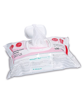 Meliseptol Wipes sensitive flowpack (100 T.) Flchenschnelldesinfektion, B.Braun, medishop.de