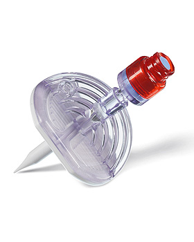 Mini-Spike 2 Chemo Entnahme- und Zuspritzspike, mit Safeflow-Ventil, 50 Stck, B.Braun, medishop.de