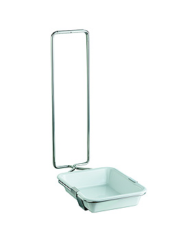 Auffangschale mit Schalenhalter für Wandspender TLS 1000 ml, B.Braun, medishop.de