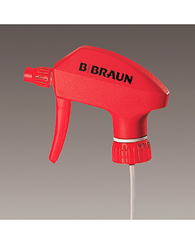Sprhkopf rot fr Meliseptol und Meliseptol rapid, fr 1000 ml-Flasche, B.Braun, medishop.de