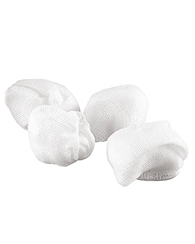 Askina Schlinggazetupfer steril, pflaumengro (4 Stck.), B.Braun, medishop.de