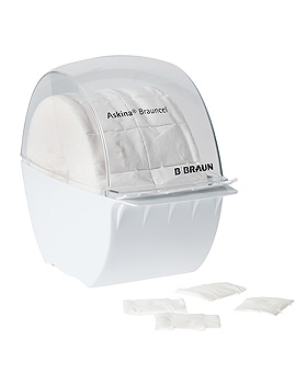Askina Brauncel Box Zellstofftupferspender, B.Braun, medishop.de