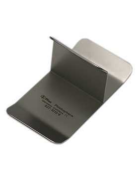 Metallkeil 15 x 7,7 x 8,5 cm zur Fixierung der Rollmanschetten, Phlebopharm, medishop.de