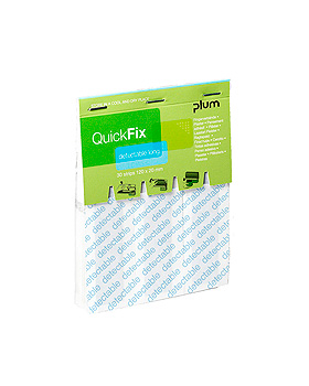 QuickFix Detectable long Refill Pflaster 12 x 2 cm (30 Strips), Plum Deutschland, medishop.de