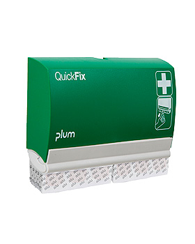 QuickFix Pflasterspender inkl. 2 Alu Refills, Plum Deutschland, medishop.de
