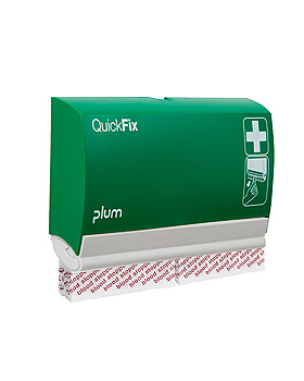 QuickFix Pflasterspender inkl. 2 Blood Stopper Refills, Plum Deutschland, medishop.de