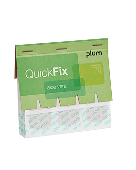 QuickFix Aloe Vera Refill Pflaster (45 Strips), Plum Deutschland, medishop.de