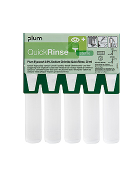QuickRinse Augensplampullen Refill (5 x 20 ml), 4 Stck, Plum Deutschland, medishop.de