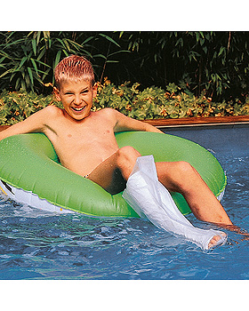 Aqua Protect Verbandnsseschutz Unterschenkel/klein, Lnge 51 cm, Prmeta, medishop.de