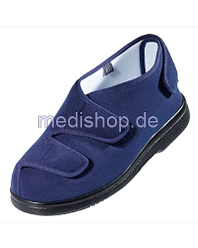 sanisoft D Therapie-, Reha- und Verbandschuh Gr. 40, marine, Promed, medishop.de