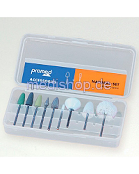 Schleifkrper-Set Natural, Promed, medishop.de