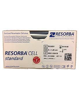 Resorba Cell standard 5 x 1,25 cm resorbierbare Gazestreifen (15 Stck ...