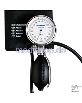 precisa N Blutdruckmessgert  64 mm Aluminium, 1-Schlauch,, Riester, medishop.de