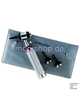 uni I Otoskop Vakuum 2,7 V, mit Griff Typ C, Riester, medishop.de