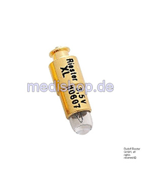 Ersatzlampen XL 3,5 V, f�r Otoskop ri-scope L2/L3 (6 Stck.), Riester, medishop.de