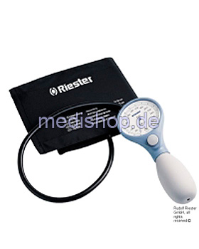 ri-san Blutdruckmessgert  64 mm Kunststoff blau, 1-Schlauch,, Riester, medishop.de