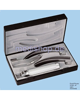 ri-standard Laryngoskop-Set Macintosh, Vakuum 2,7 V, mit Griff Typ C, Riester, medishop.de