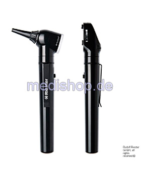 e-scope F.O. Otoskop/Ophthalmoskop-Set LED 3,7 V, schwarz, Riester, medishop.de