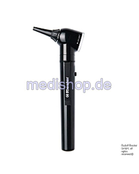e-scope F.O. Otoskop LED 3,7 V schwarz, Riester, medishop.de