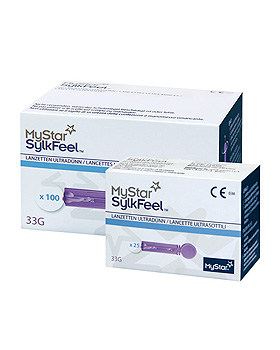MyStar SylkFeel Lanzetten 33 G (25 Stck.), Sanofi-Aventis Deutschland, medishop.de