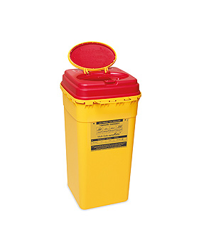 Kanlenabwurfbehlter 6,0 Ltr. Multi-Safe euroMatic 6000, Sarstedt, medishop.de