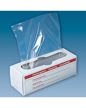 Vernichtungsbeutel 200 x 300 mm aus Polypropylen, ohne Druck (100 Btl.), Sarstedt, medishop.de