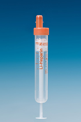 S-Monovetten 9 ml, 92 x 16 mm, Lithium-Heparin, steril (50 Stck.), Sarstedt, medishop.de